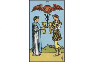 3 of cups love