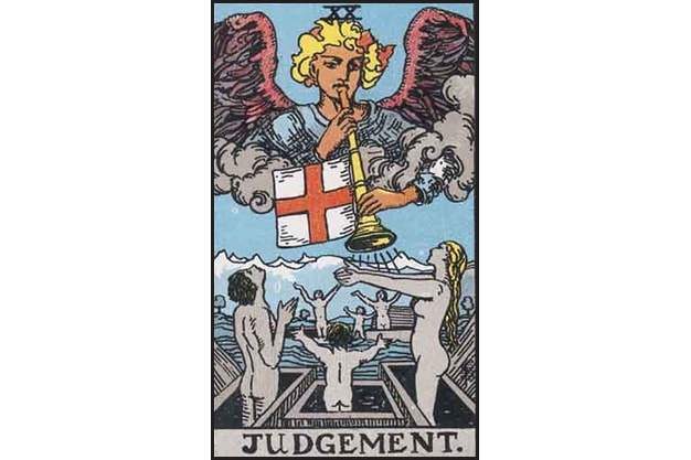 judgment tarot in german