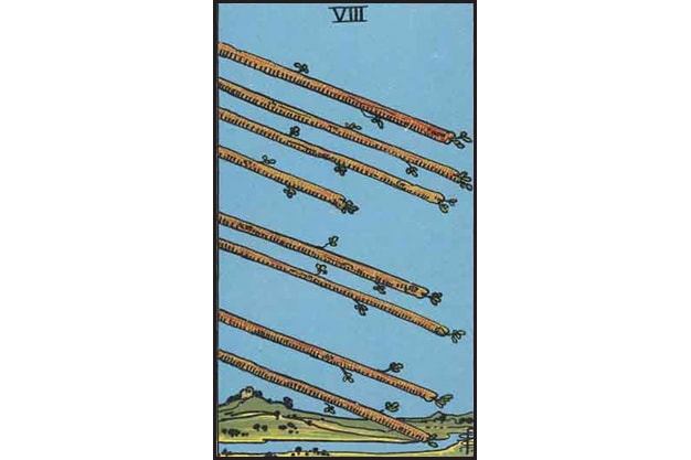 Eight of Wands