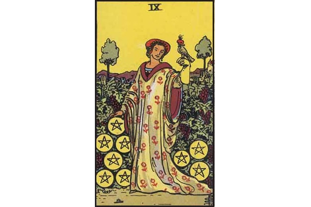 Nine of Pentacles