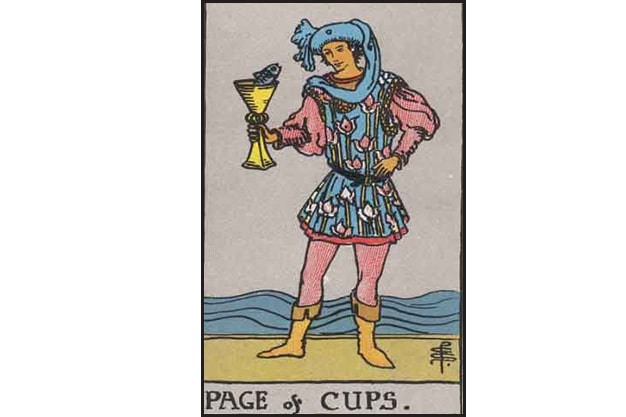 Page of Cups