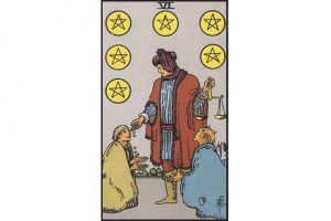 pentacles upright
